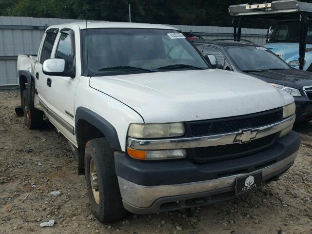 1GCHK23G81F147554 - 2001 CHEVROLET SILVERADO WHITE photo 1