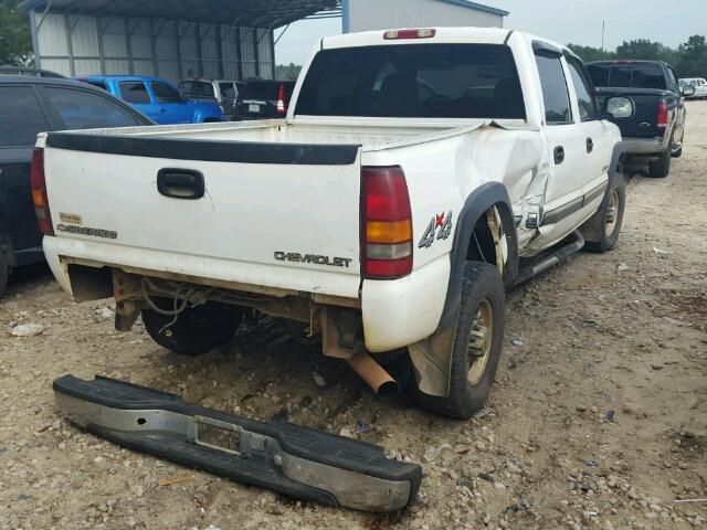 1GCHK23G81F147554 - 2001 CHEVROLET SILVERADO WHITE photo 4