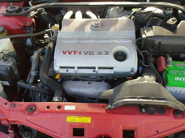 4T1CA30PX5U040087 - 2005 TOYOTA CAMRY SOLA RED photo 7