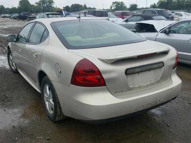 2G2WP552081167122 - 2008 PONTIAC GRAND PRIX TAN photo 3