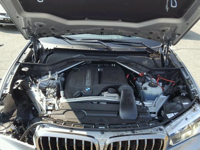 5UXKU2C55J0Z62276 - 2018 BMW X6 XDRIVE3 SILVER photo 7