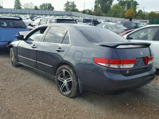 1HGCM56454A044859 - 2004 HONDA ACCORD LX GRAY photo 3