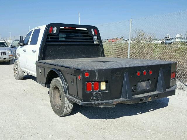 3C63DRGL0CG101889 - 2012 DODGE RAM 3500 S WHITE photo 3