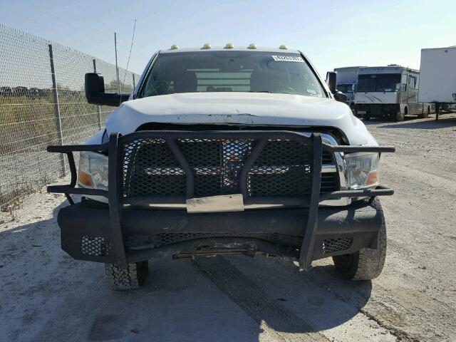 3C63DRGL0CG101889 - 2012 DODGE RAM 3500 S WHITE photo 9