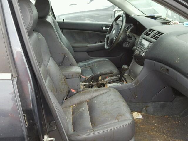 1HGCM56844A023004 - 2004 HONDA ACCORD EX BLUE photo 5