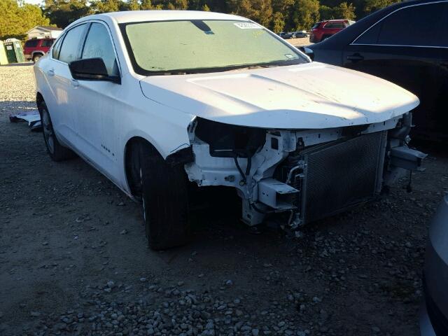 2G11Y5SL0E9262687 - 2014 CHEVROLET IMPALA LS WHITE photo 1