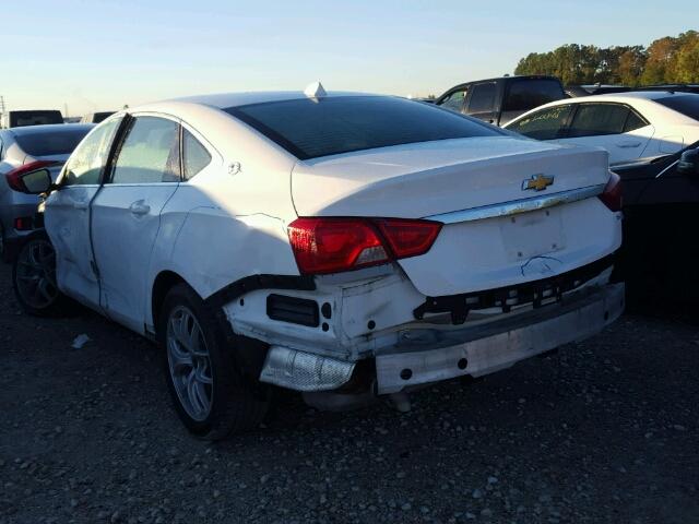 2G11Y5SL0E9262687 - 2014 CHEVROLET IMPALA LS WHITE photo 3