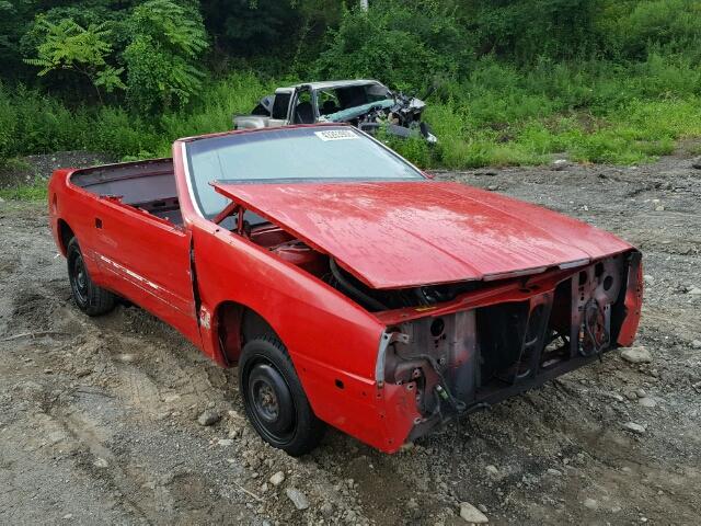 1C3XU4531NF152956 - 1992 CHRYSLER LEBARON 红色 照片 1