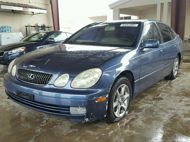 JT8BD69S630178762 - 2003 LEXUS GS BLUE photo 2