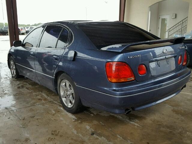 JT8BD69S630178762 - 2003 LEXUS GS BLUE photo 3