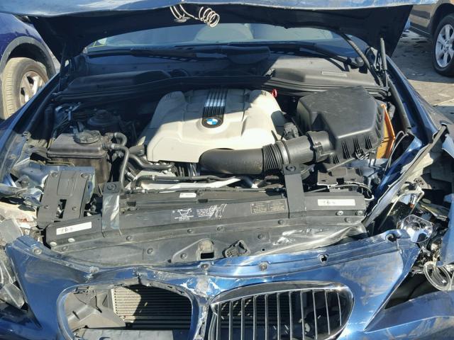 WBAEH73404B189018 - 2004 BMW 645 CI AUT BLUE photo 7