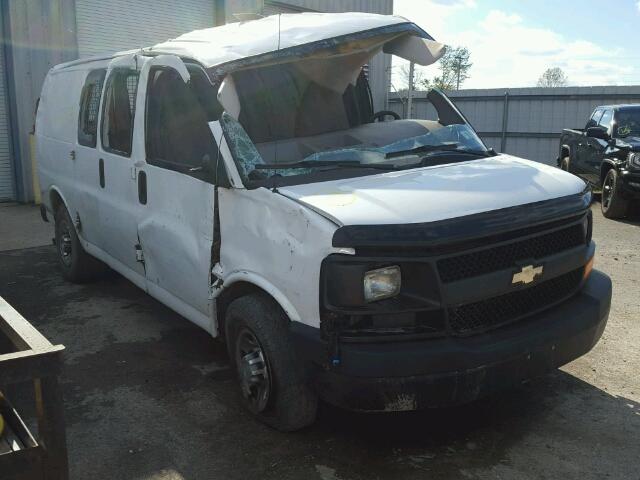 1GCZGFBA8A1125223 - 2010 CHEVROLET EXPRESS G2 WHITE photo 1