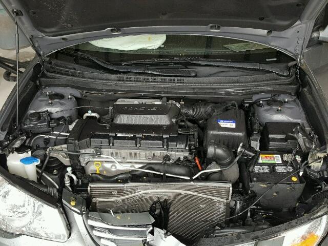 KMHDU4AD8AU180364 - 2010 HYUNDAI ELANTRA BL GRAY photo 7