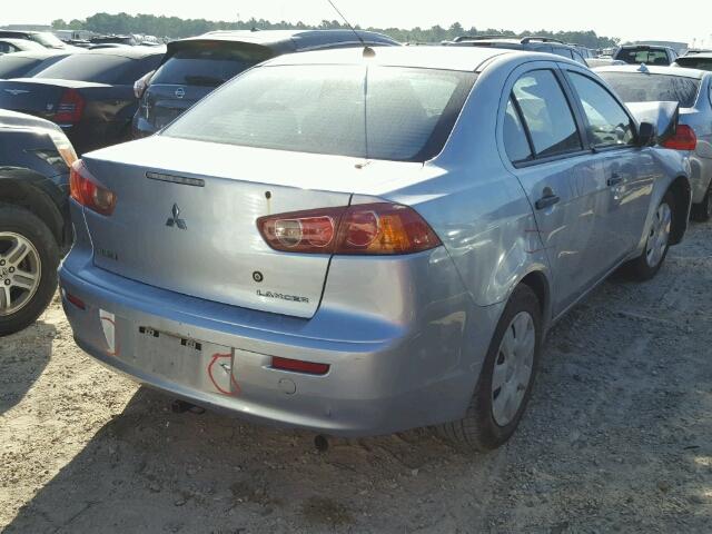 JA3AU16U49U020281 - 2009 MITSUBISHI LANCER DE SILVER photo 4