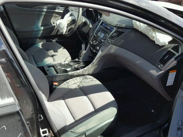 KMHEC4A44DA069081 - 2013 HYUNDAI SONATA HYB BLACK photo 5