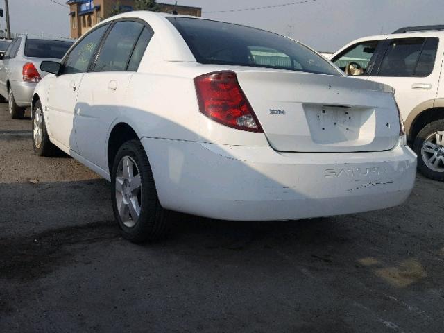 1G8AJ55FX6Z164012 - 2006 SATURN ION LEVEL WHITE photo 3