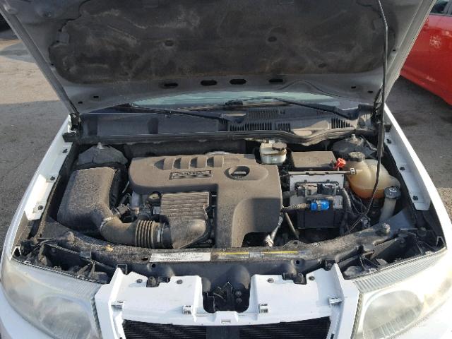 1G8AJ55FX6Z164012 - 2006 SATURN ION LEVEL WHITE photo 7