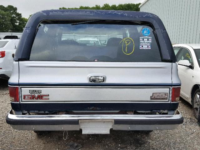 1GKEV18K3KF532494 - 1989 GMC JIMMY V15 BLUE photo 10