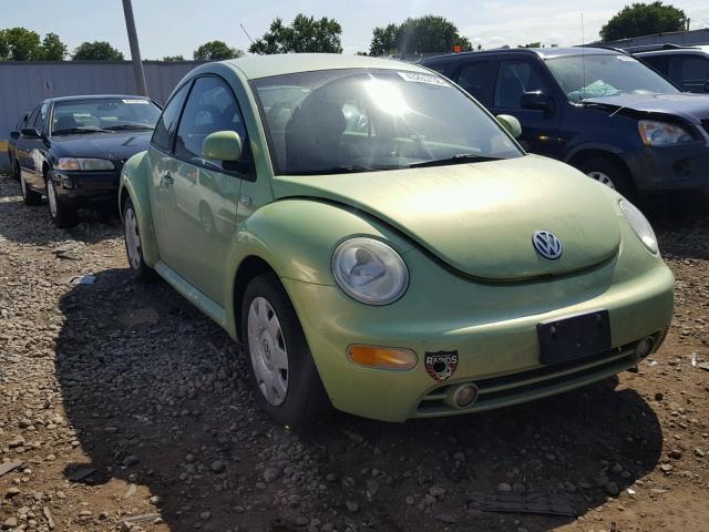 3VWCC21C9YM461230 - 2000 VOLKSWAGEN NEW BEETLE მწვანე ფოტო 1
