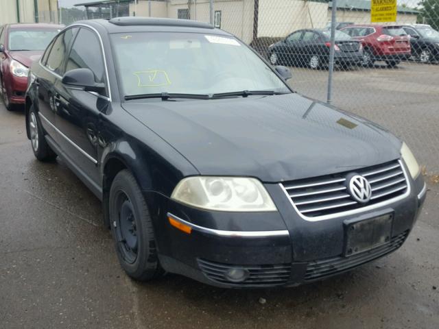 WVWPD63B54P244260 - 2004 VOLKSWAGEN PASSAT GLS BLACK photo 1