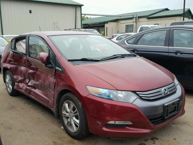 JHMZE2H76AS013099 - 2010 HONDA INSIGHT EX RED photo 1