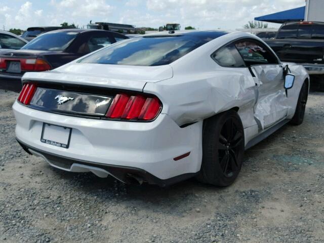 1FA6P8TH1G5294551 - 2016 FORD MUSTANG WHITE photo 4