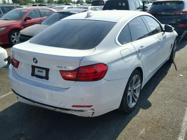 WBA4A9C50GG507117 - 2016 BMW 428 I WHITE photo 4