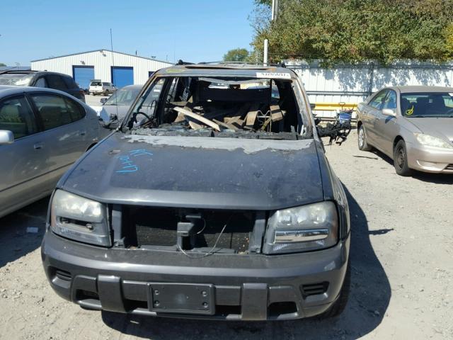 1GNDT13S472285819 - 2007 CHEVROLET TRAILBLAZE BURN photo 10