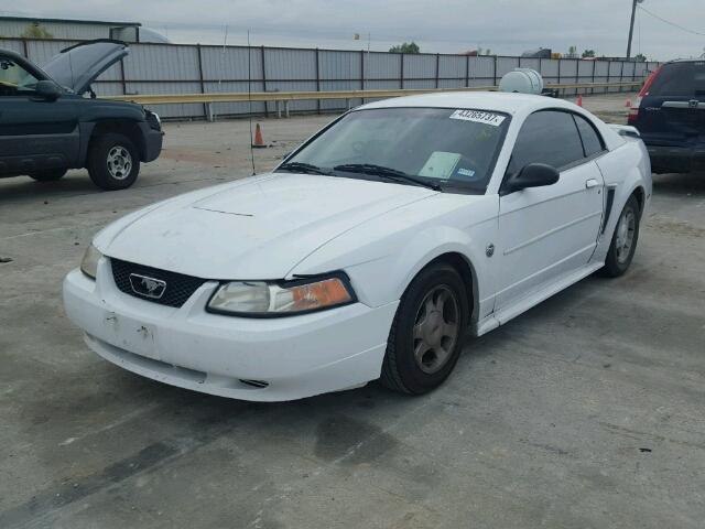 1FAFP40674F161603 - 2004 FORD MUSTANG WHITE photo 2