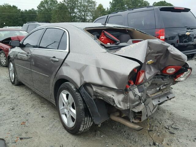 1G1ZB5E16BF262923 - 2011 CHEVROLET MALIBU LS SILVER photo 3