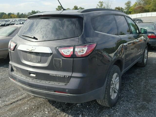 1GNKVHKD0EJ324048 - 2014 CHEVROLET TRAVERSE L CHARCOAL photo 4