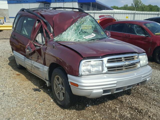 2CNBE634526904864 - 2002 CHEVROLET TRACKER LT BURGUNDY photo 1