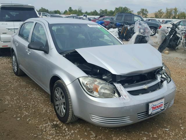 1G1AB5F53A7235878 - 2010 CHEVROLET COBALT LS SILVER photo 1