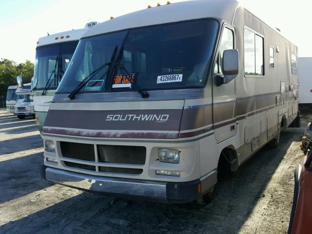 1GBKP37W8K3306112 - 1989 FLET SOUTHWIND BROWN photo 2