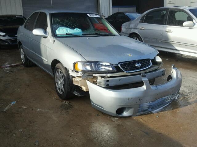 3N1CB51D62L620124 - 2002 NISSAN SENTRA SILVER photo 1