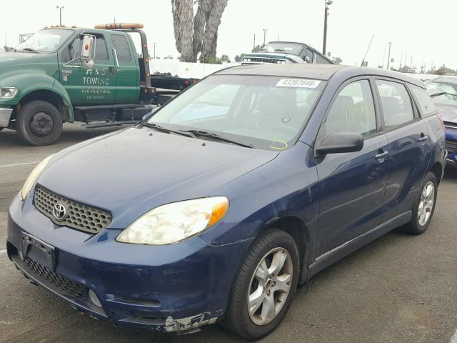 2T1LR32E33C142155 - 2003 TOYOTA COROLLA MA BLUE photo 2