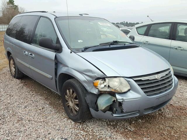 2A4GP54L16R873275 - 2006 CHRYSLER TOWN & COU TEAL photo 1