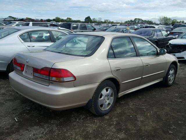 1HGCG16562A067606 - 2002 HONDA ACCORD EX CREAM photo 4