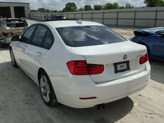 WBA3A5C59DF355537 - 2013 BMW 328 WHITE photo 3