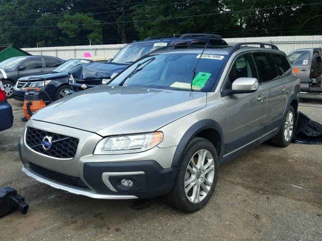 YV440MBK3G1251717 - 2016 VOLVO XC70 T5 GRAY photo 2