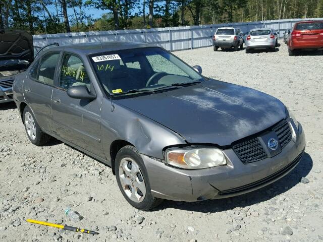 3N1CB51D94L856124 - 2004 NISSAN SENTRA GRAY photo 1