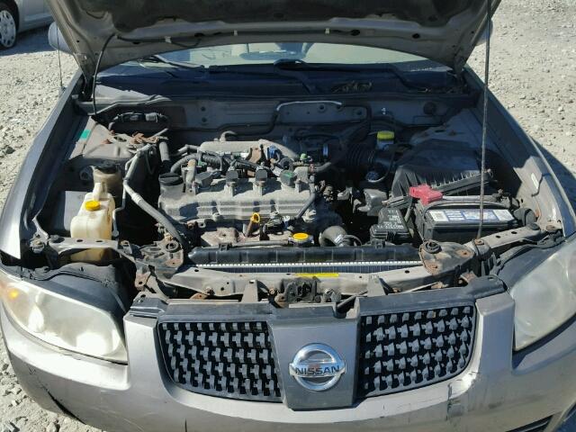 3N1CB51D94L856124 - 2004 NISSAN SENTRA GRAY photo 7