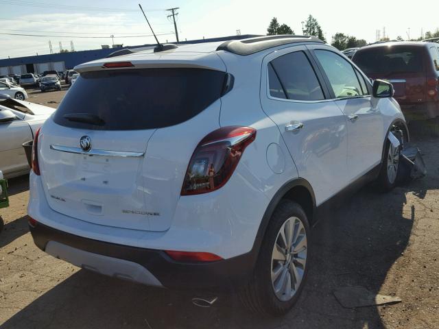 KL4CJASB8HB230345 - 2017 BUICK ENCORE PRE WHITE photo 4