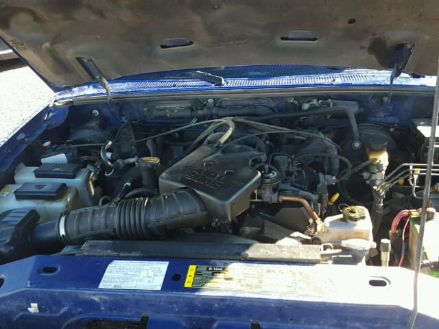 1FTZR45E74PA01328 - 2004 FORD RANGER SUP BLUE photo 7