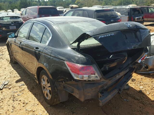 1HGCP26488A032362 - 2008 HONDA ACCORD LXP BLACK photo 3