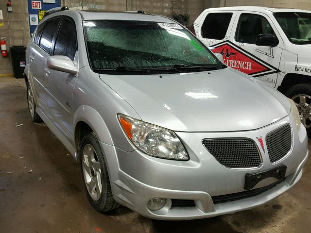 5Y2SM658X6Z432128 - 2006 PONTIAC VIBE SILVER photo 1