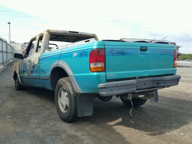 1FTCR15X2PPA62872 - 1993 FORD RANGER SUP GREEN photo 3