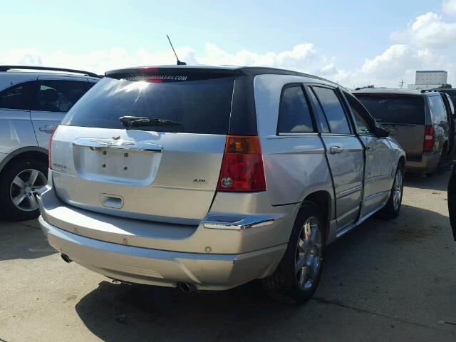 2A8GM78X07R218395 - 2007 CHRYSLER PACIFICA L SILVER photo 4