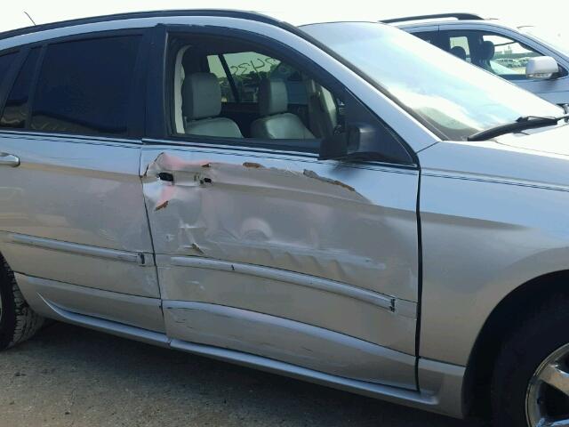 2A8GM78X07R218395 - 2007 CHRYSLER PACIFICA L ვერცხლისფერი ფოტო 9