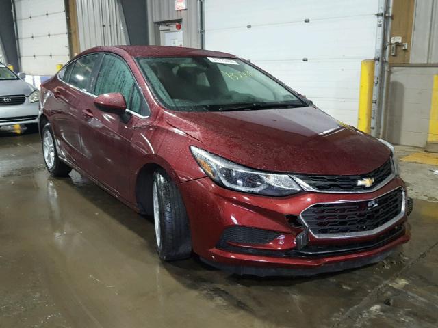 1G1BE5SMXG7251027 - 2016 CHEVROLET CRUZE LT RED photo 1